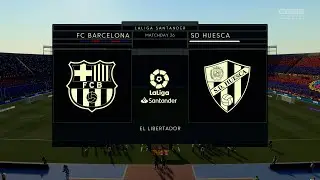 FIFA 21 | La Liga deduction | Barcelona vs. SD Huesca @ Camp Nou [1080p60]