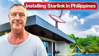 How We Install Starlink Gen2 | A-frame cabins in the Philippines - WEEK 20