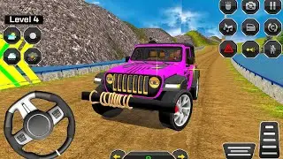 4x4 Offroad Jeep Driving Simulator: Drive SUV 4x4 Jeep Offroad Game #99! Android Gameplay