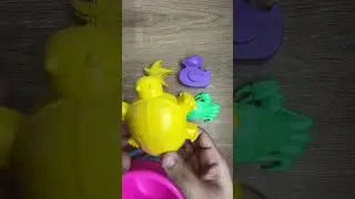 Colorful Beach Sand Toys | Turtle, Crab, Starfish & More #youtubereels #viralshorts #youtubefeed
