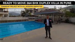 Premium  Duplex Villa Township Project In Pune West | Flats In Pune