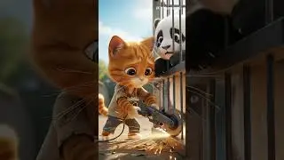 &ldquo;Heart-Touching Story of Cat Boy & Panda 🐼✨&rdquo;#animalrescue #catrescue