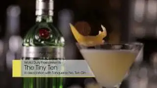 How To Make A Tiny Ten Tanqueray Gin Cocktail