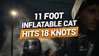 Small Boat, BIG Ride 🔥 Laguna 330 Inflatable Catamaran at 18 Knots | Key Largo