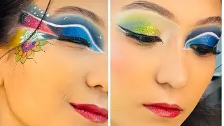 Creative Eye Makeup Tutorial | Step by Step Beginner #makeuptutorial