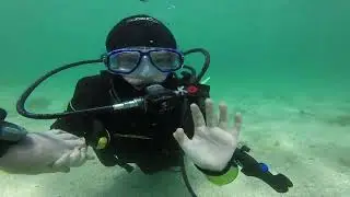 Jane and John Diving Coral Beach Galway 12th of July 2022