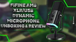 Fifine AM8 AmpliGame &mdash; обзор Fifine AmpliGame AM8 &mdash; тест и распаковка микрофона Fifine AM8