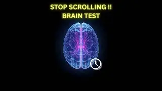 Is Your Brain Aging Too Fast? The 3-Second Test ⏱️ #Shorts #eyes #braintest
