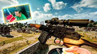 Isso que acontece quando o SPARKINGG joga de DRAGUNOV (PUBG Solo vs Squads)