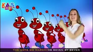 The Ants Go Marching | Kids Action Songs