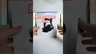 [ASMR Unboxing] PS5 Pluse Elite Midnight Black Wireless Headset