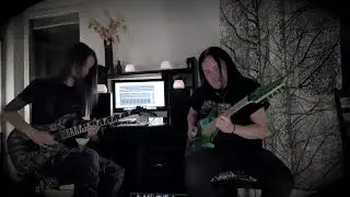 Kimmo Korhonen Iron Maiden - Deja Vu guitar cover (feat. Kasperi Heikkinen)