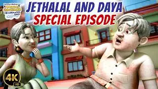 Jethalal Aur Daya Ki Masti | Jethalal | Hindi |  taarak mehta ka ooltah chashmah #hindi #animation