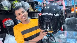 Aaj aapka bhai ne new helmet liya h 