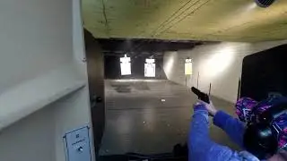 Carrie fires a Sprigfield Armory 1911A1 45ACP fresh from the smith!