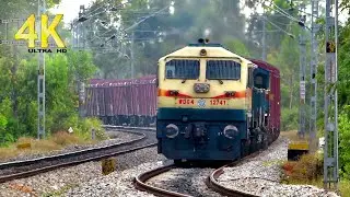 Enthusiastic WDG 4 Twins along a 