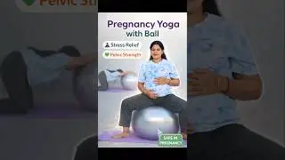 Stress Relief,Pelvic Strength💯#yoga #yogapractice #pregnancy #pelvicstrength #stressrelief #shorts