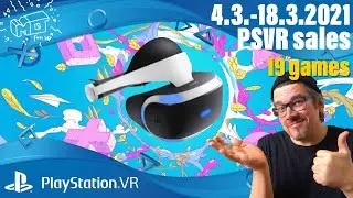 Playstation VR Sales / 4.3.2021 - 18.3.2021 / 19 shortreviews  / deutsch