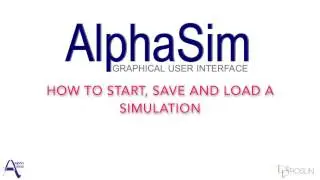 AlphaSim: как запустить, сохранить и загрузить симуляцию