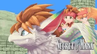 Secret of Mana Remake Gameplay - Moon Palace