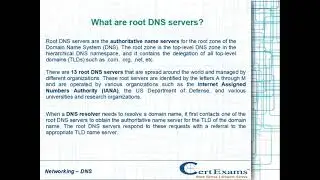 What are root DNS servers?