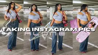 TAKING MY INSTAGRAM PICS ALONE IN PUBLIC!