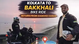 Kolkata to Bakkhali Bike Ride | Diamond Harbour Ghur&eacute; Firechi 