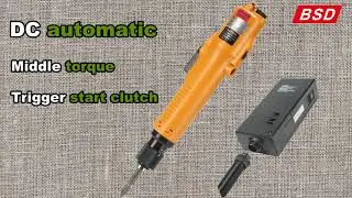 BSD-6600L DC TYPE ELECTRIC SCREWDRIVER WITH POWER SUPPLY, AUTOMATIC SHUT OFF CLUTCH, PRICISSION