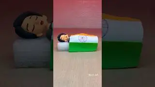 Indian Army Soldier 🇮🇳 Diy Indian Army Soldier killed idol Making 🥹 #army #indianarmy #soldier