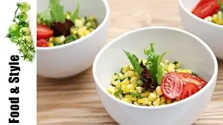 Sweet Corn Salad with Jalape&ntilde;os & Lime-Infused Oil