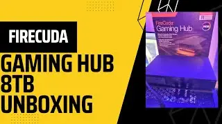 Unboxing 8TB Firecuda Seagate Hard Drive
