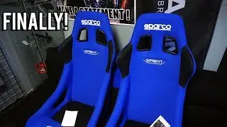 SPARCO SEATS FOR THE INTEGRA!! - INSTALL
