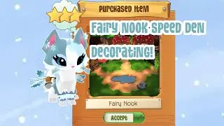 ANIMAL JAM SPEED DEN DECORATING 