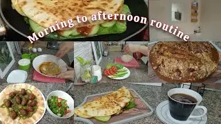 silent vlog| cooking| ASMR| breakfast, cleaning, banana bread| slow living