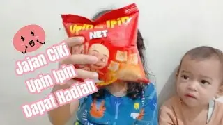 Rasyiqa & Rafsa | Jajan CiKi Upin Ipin Dapat Hadiah
