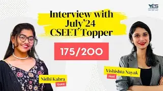 CSEET July&rsquo;24 Topper | Interview