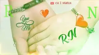 r love n WhatsApp status 🥀 r n name status 🥀r love n status ca 1 status
