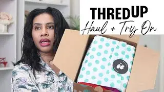 ThredUp Haul + Try On Clothing