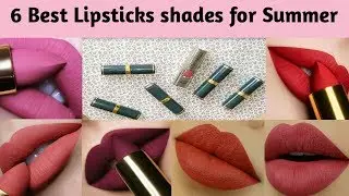 6 BEST Medora Lipsticks Shades For SUMMER SEASON || Shades & Swatches in Urdu ,Hindi