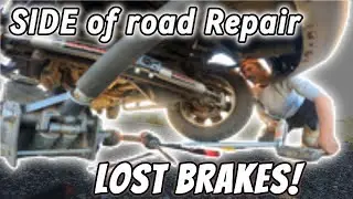 lost BRAKES down STEEP grade YOSEMITES Tioga pass pulling CAMPER Full time rv life.