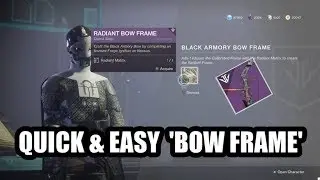 QUICK & EASY 'Bow Frame' (The Spiteful Fang) Quest Guide | Destiny 2: Black Armory