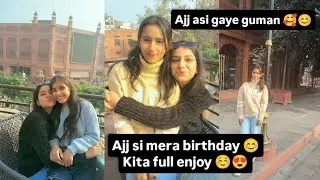 Ajj si mere happy birthday kita asi sarea ne full enjoy😊😋