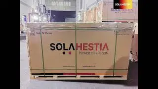 Power by German brand Hestia Solar Energy, our Bifacial Double Glass 595w is in mass production.