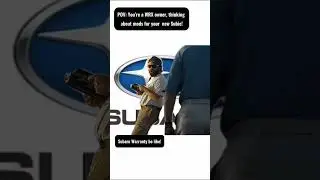 Subaru be like! Warranty voided!!