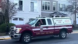 Fairfax county fire battalion chief 405 returning 