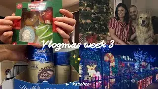 🎄🎅🏻 VLOGMAS WEEK 3!! Looking at Christmas lights, Family photos & kitchen reno samples!
