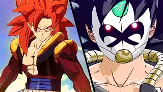 Dragon Ball Heroes - God Mission Evil Bardock Vs Gogeta SSJ4 ラゴンボールヒーローズ