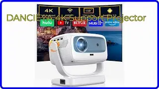 REVIEW (2025): DANCIEYA 4K Support Projector. ESSENTIAL details.