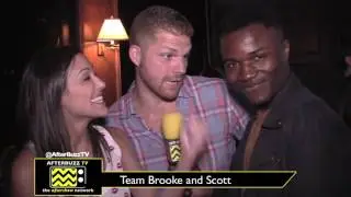 Amazing Race Season 29 Winners Brooke and Scott at Finale Party