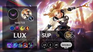 Lux Support vs Bard - EUW Master Patch 12.5